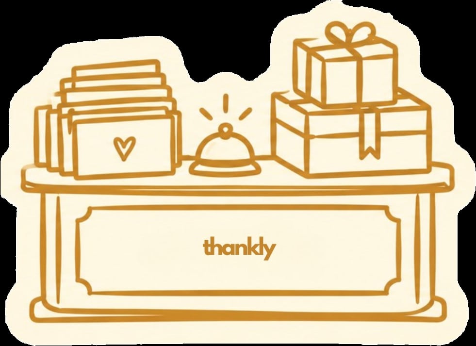 Thankly Partner — ongoing cards and gifts at the desk
